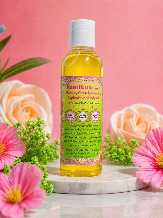 Mommy Stretch & Soothe Replenishing Body Oil 200ml
