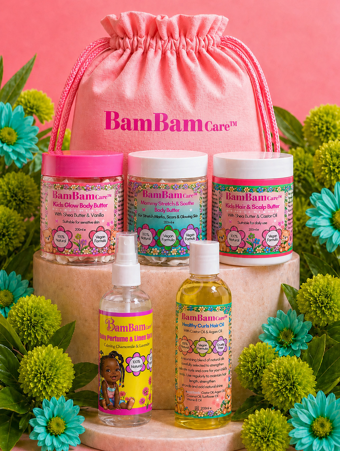𝐁𝐚𝐦𝐁𝐚𝐦 𝐂𝐚𝐫𝐞™ Kids Bundle Set