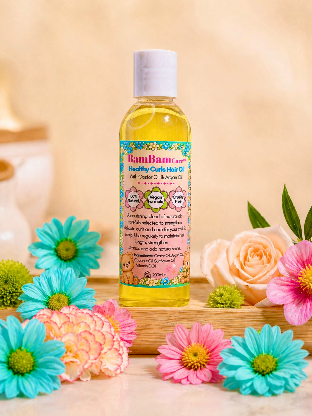 Kids Healthy Curls Hair Oil 200ml