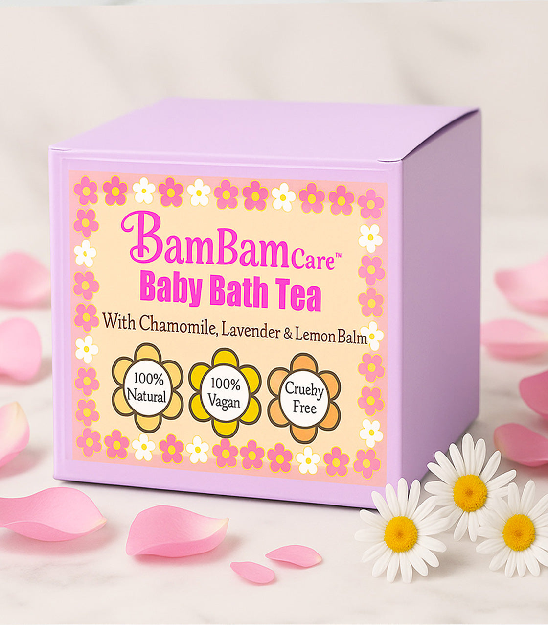 Lemon Balm Baby Bath Teas