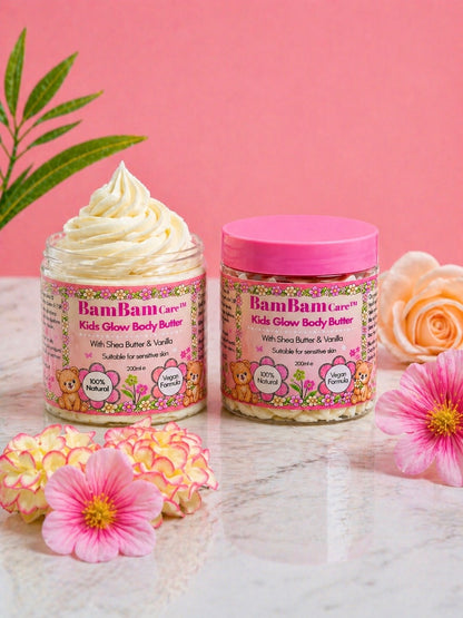 Kids Glow Body Butter 200ml Vanilla Age 3+