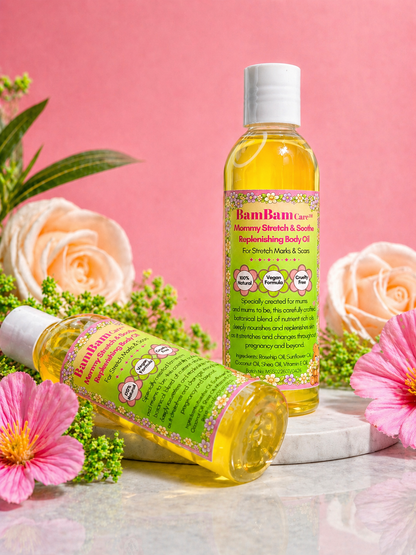 Mommy Stretch & Soothe Replenishing Body Oil 200ml