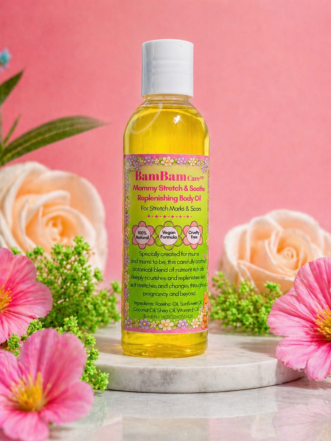 Mommy Stretch & Soothe Replenishing Body Oil 200ml